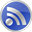 Blue RSS Icon 32x32 png